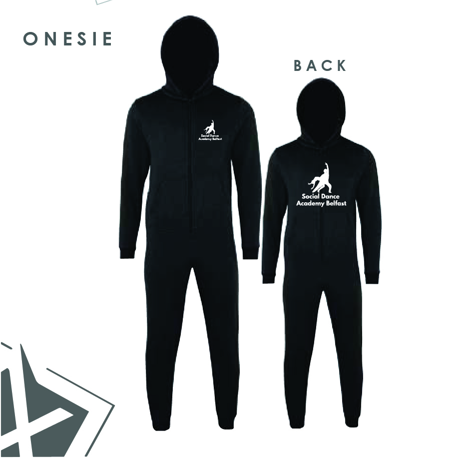 Social Dance Academy Belfast Onesie Kids
