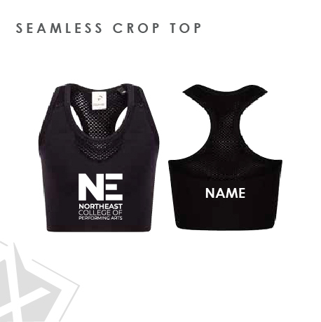 NE College of Performing Arts Crop Top Adults