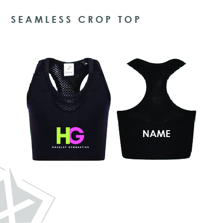 Hockley Gymnastics Crop Top Kids