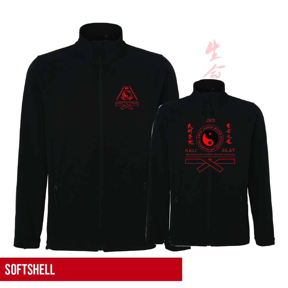 Jason Boh's School of Martial Arts Softshell Jacket Adults