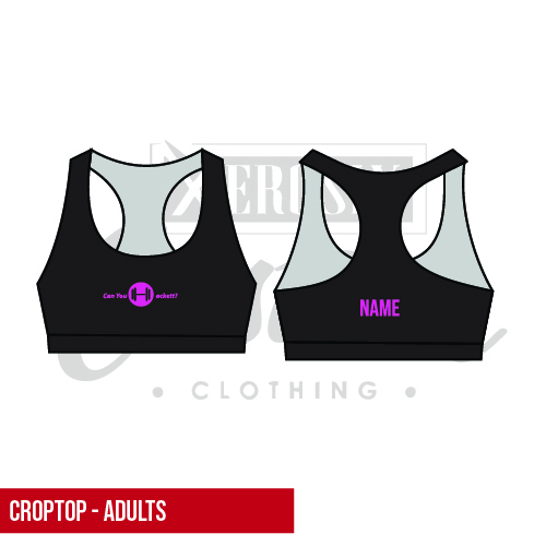 Can You Hackett ? Adults Crop Top