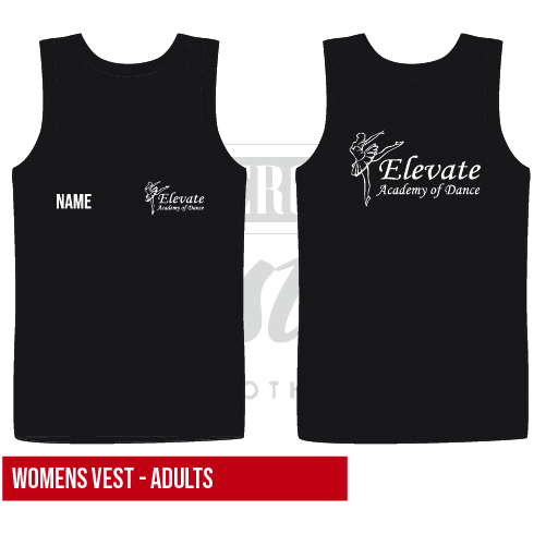 Elevate Academy of Dance Womens Cool Vest