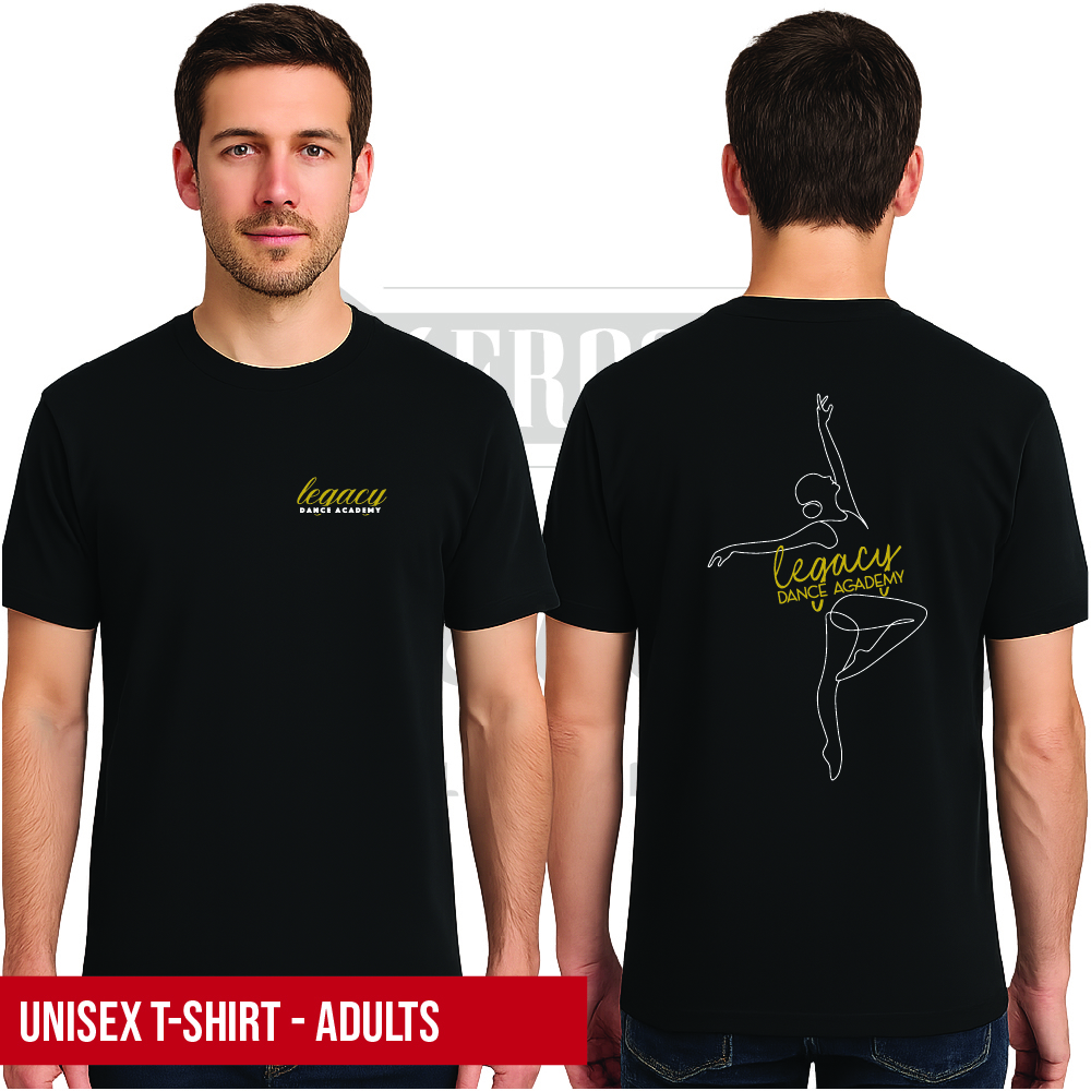 Legacy Dance Academy Performance T-Shirt Adults