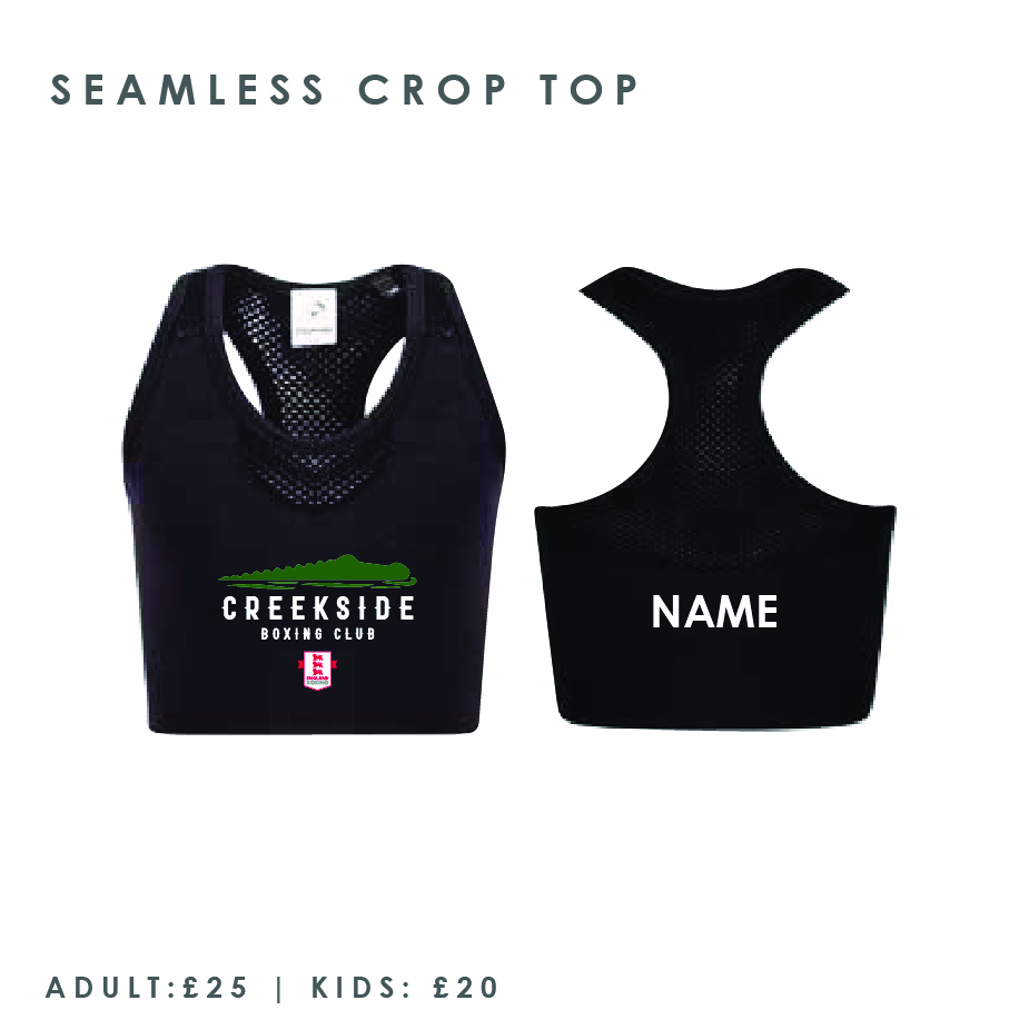 Creekside Boxing Crop Top Kids