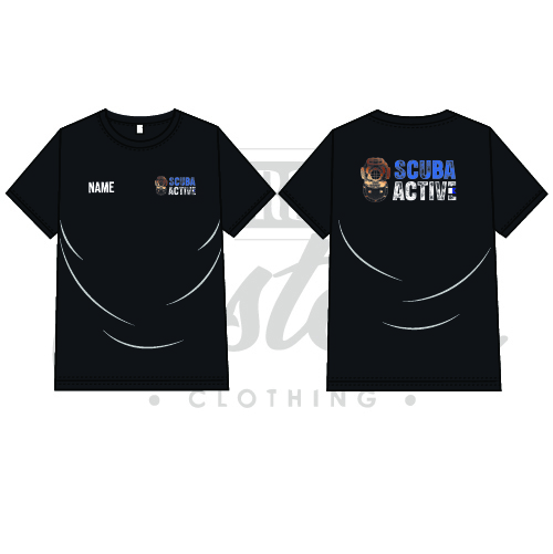 Scuba active Unisex Adults Performance Tee