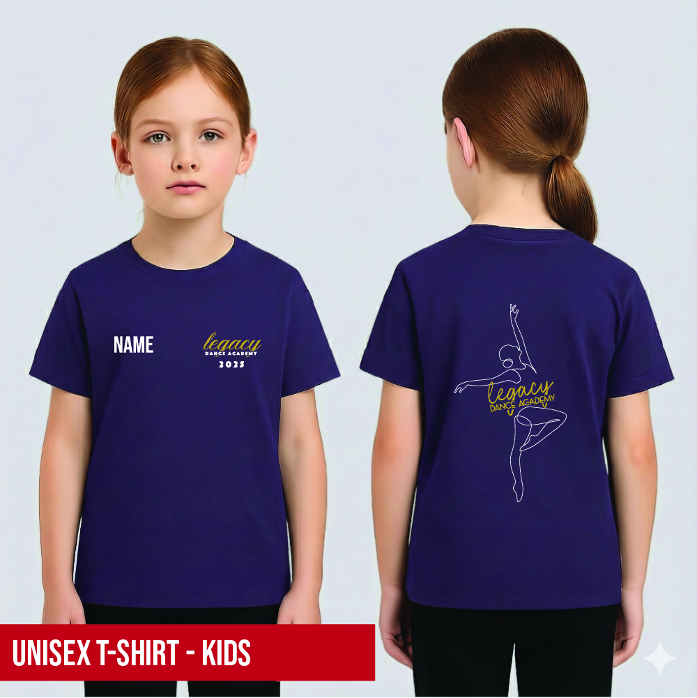 Legacy Dance Academy Performance T-Shirt Kids 2025 