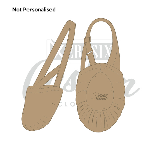 JJ’s Studios - BRDA Leather Half Sole Pirouette Shoe