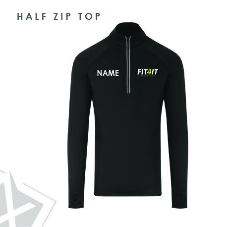 Fit 4 It Half Zip Track Top Kids 