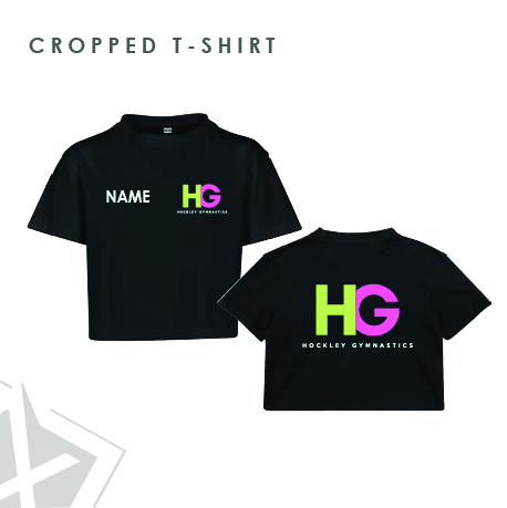 Hockley Gymnastics Cropped T-Shirt Kids 