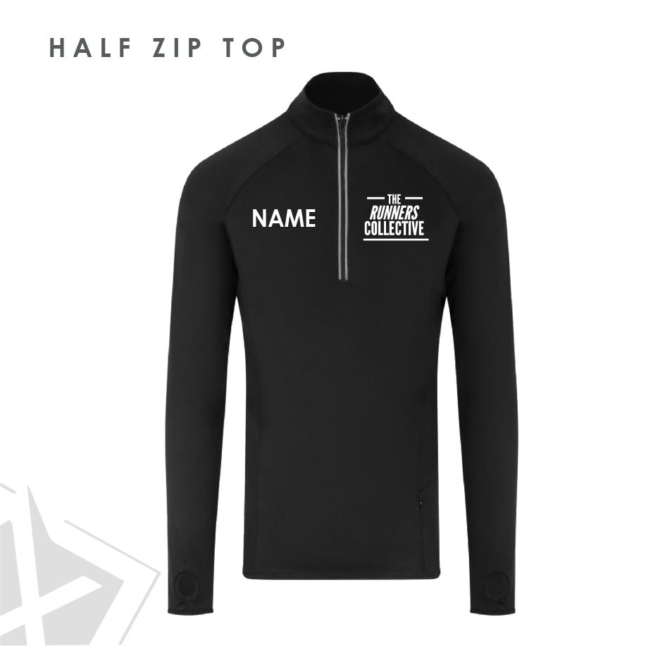 The Runners Collective Half Zip Track Top Kids 
