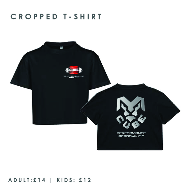 Cube Kit Cropped T-Shirt Kids 