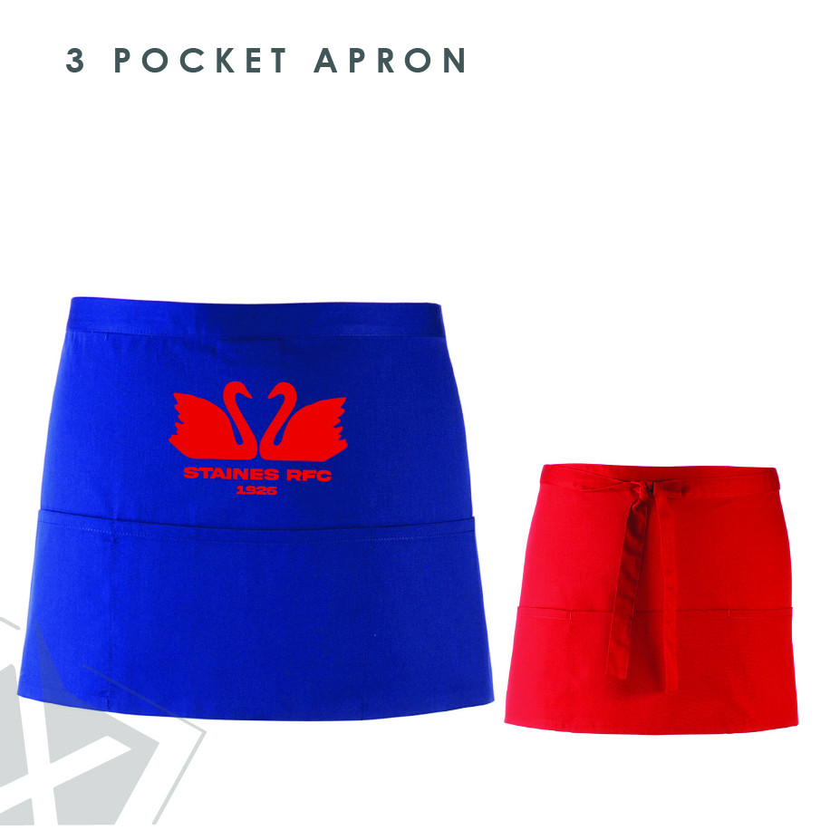 Staines RFC 3 Pocket Apron