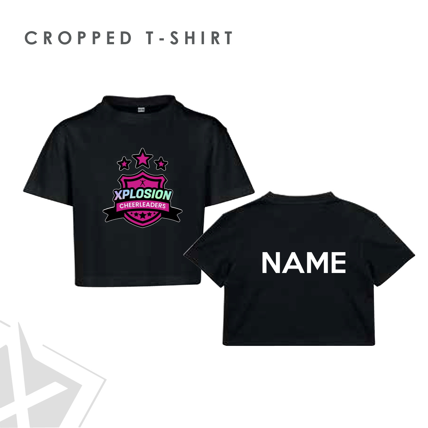 Xplosion Cropped T-Shirt Kids 