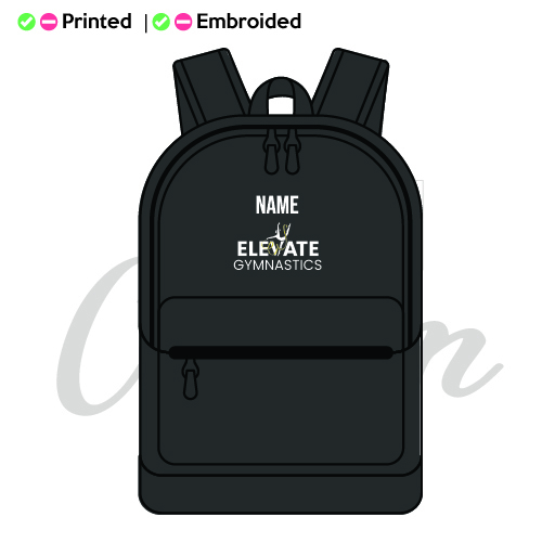 Elevate Gymnastics Backpack