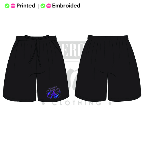 Astro Academy Warrington Unisex Kids Cool Shorts