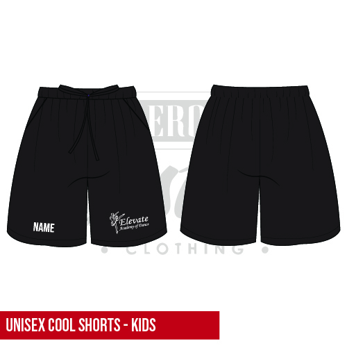 Elevate Academy of Dance Unisex Kids Cool Shorts