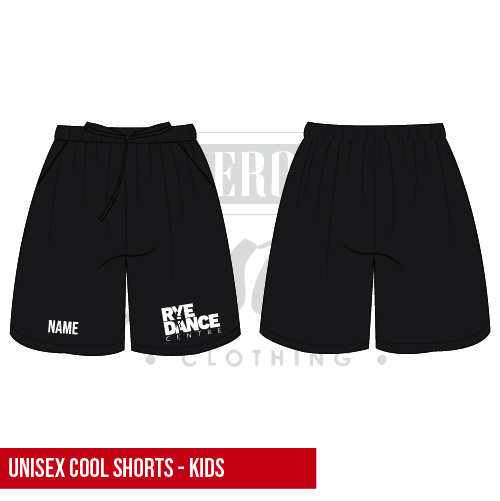 Rye Dance Centre Unisex Kids Cool Shorts