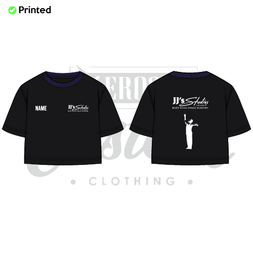 JJ’s Studios - BRDA Adult Cropped Boxy T-Shirt