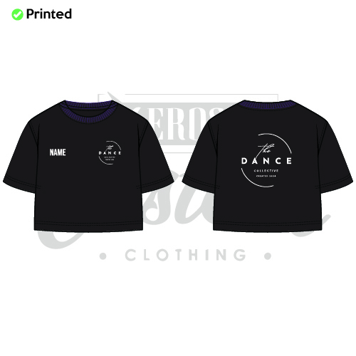 The Dance Collective Adult Cropped Boxy T-Shirt