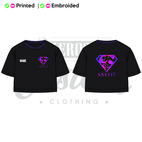 Sxefit Kids Cropped Tee