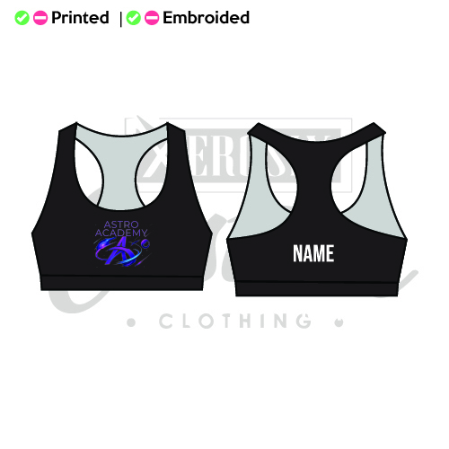 Astro Academy Warrington Kids Crop Top