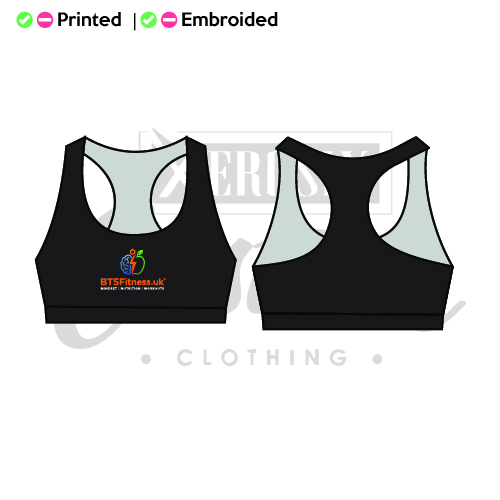 BtsFitness.uk Adults Crop Top