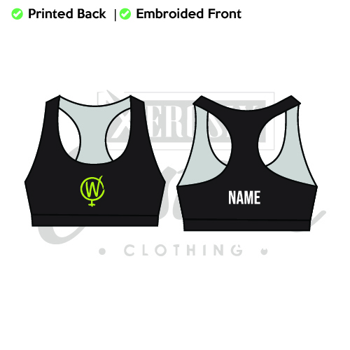 W Fitness Adults Crop Top