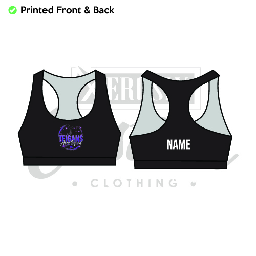 Teigans acro squad Kids Crop Top