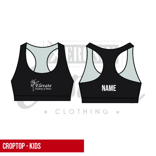 Elevate Academy of Dance Kids Crop Top