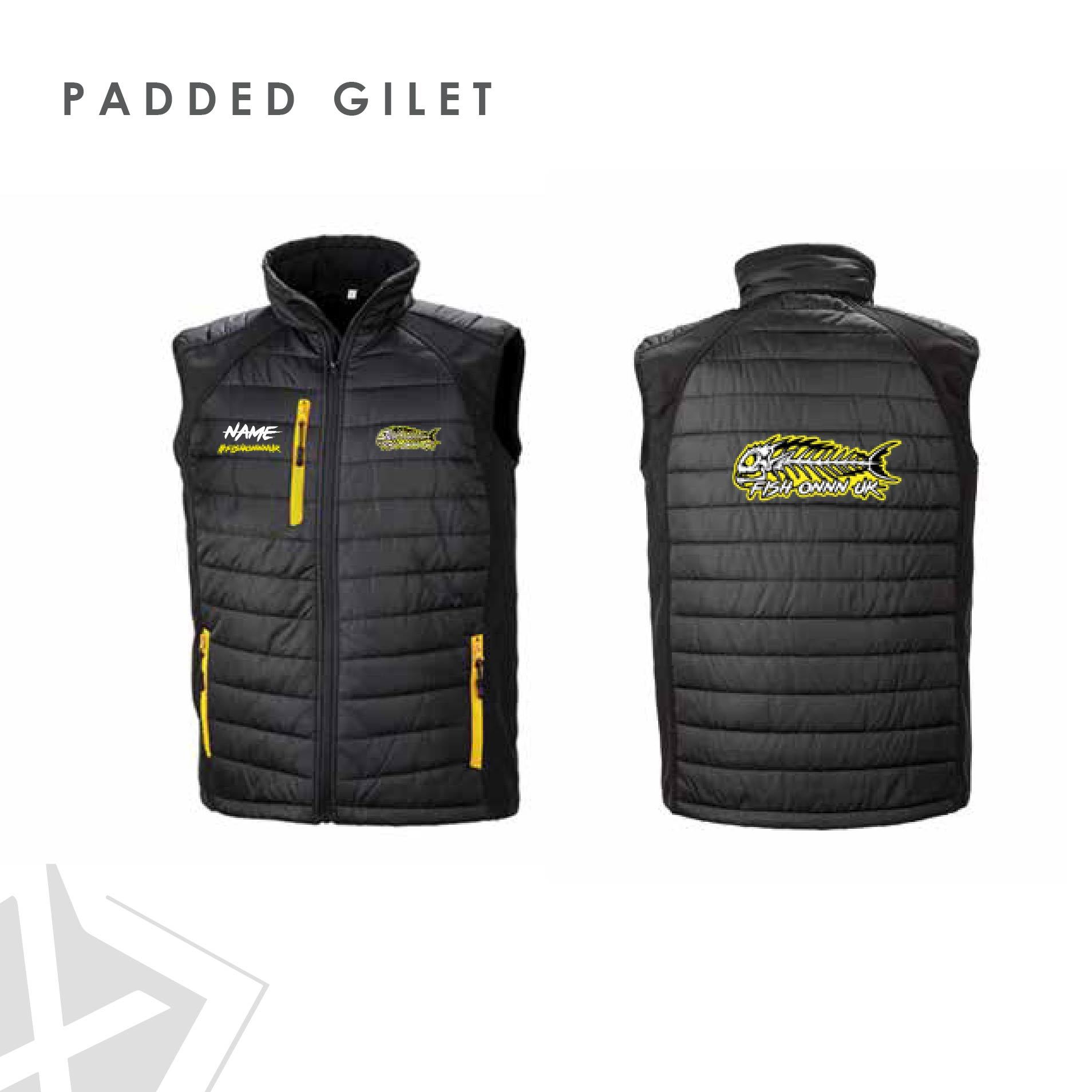 Fish onn Padded Gilet 