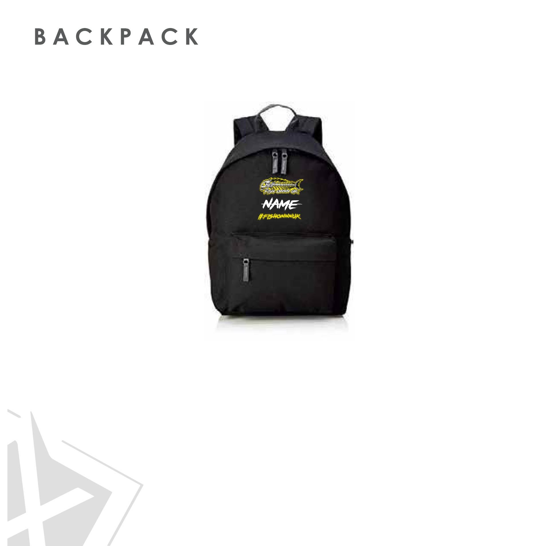 Fish onn Back Pack