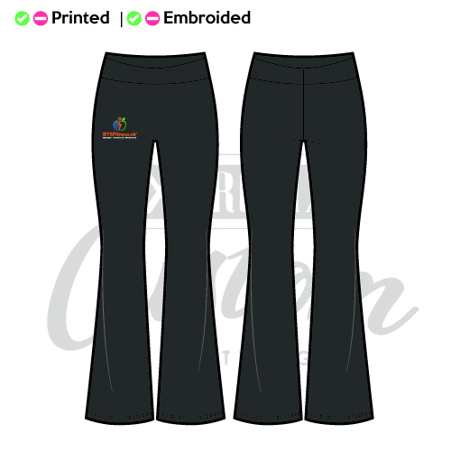 BtsFitness.uk Adults Flared Leggings