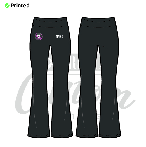 CG DANCE ACADEMY Kids Flared Leggings