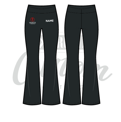 Voices of Darlington Adults Flared Leggings