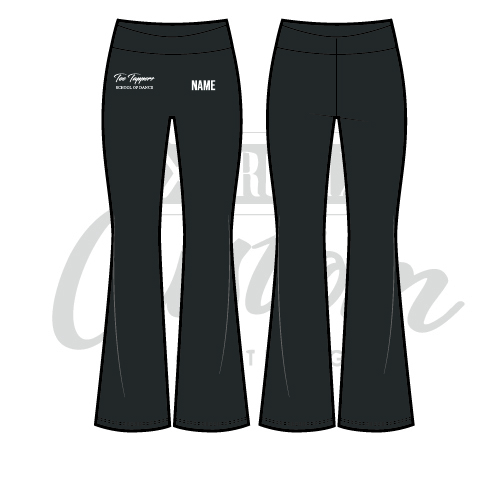 Toe Tappers School of Dance Kids Flared Leggings