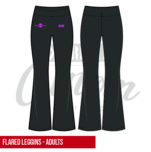 Can You Hackett ? Adults Flared Leggings