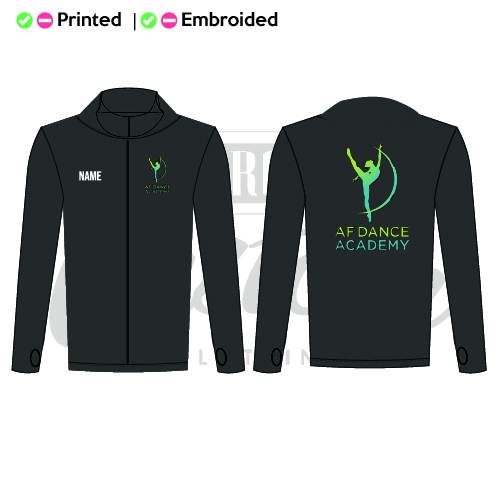 AF Dance Academy Kids Dance Jacket