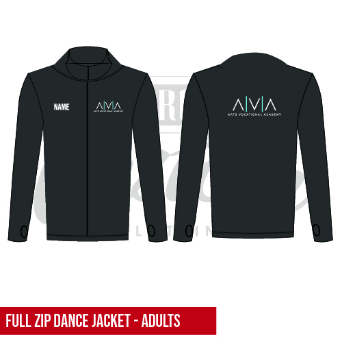 Arts Vocational Academy Adults Dance Jacket