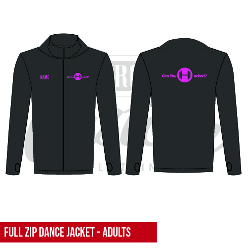 Can You Hackett ? Adults Dance Jacket