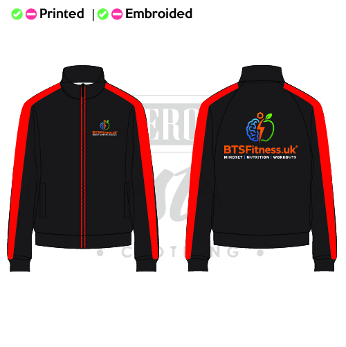 BtsFitness.uk Unisex Adults Tracksuit Top