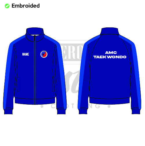 AMC Taekwondo Unisex Kids Tracksuit Top
