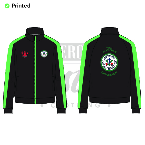 Hartlepool Catholic Boxing Club Unisex Kids Tracksuit Top