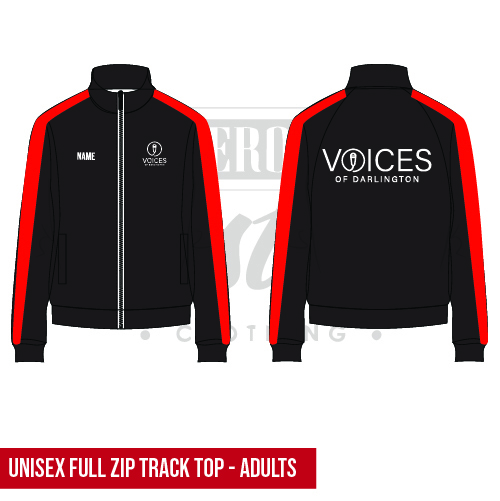The Voices Group Unisex Adults Tracksuit Top