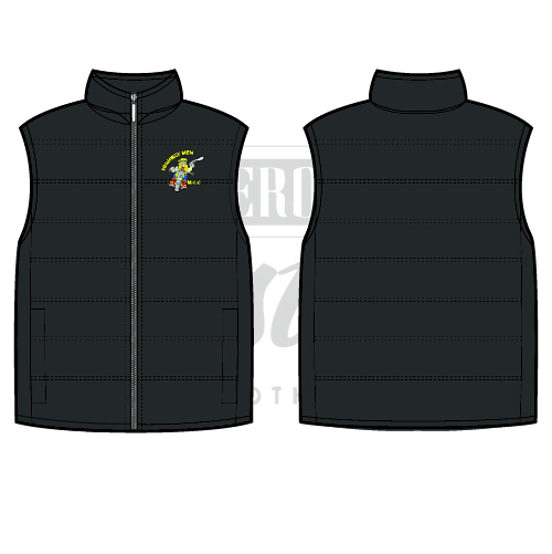 Highwaymen MCC Adults Embroided Gilet