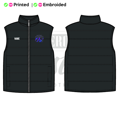 Astro Academy Warrington Unisex Kids Gilet