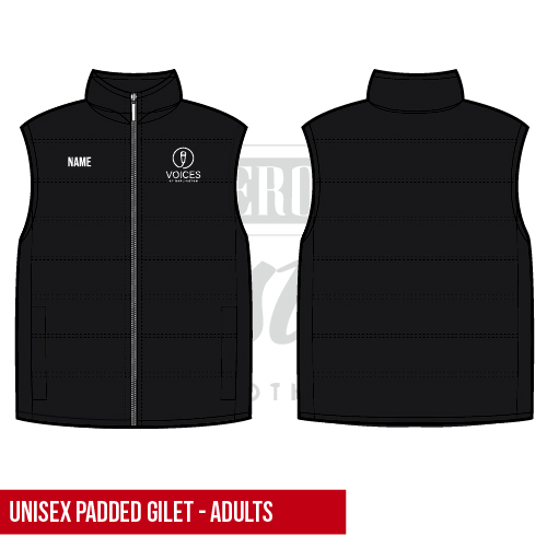 The Voices Group Adults Gilet