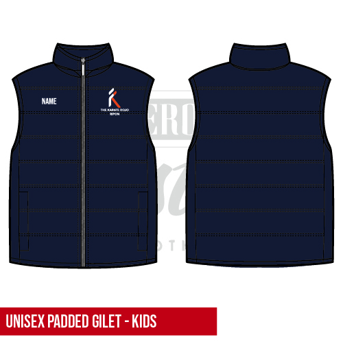 The Karate Dojo Unisex Kids Gilet