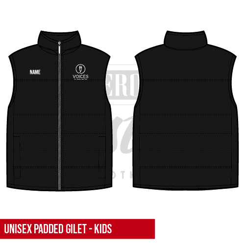 The Voices Group Unisex Kids Gilet