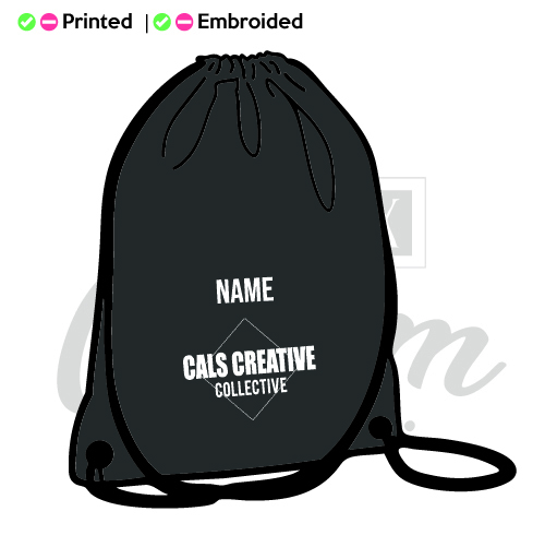 Cal's Creative Collection Premium Gymsack