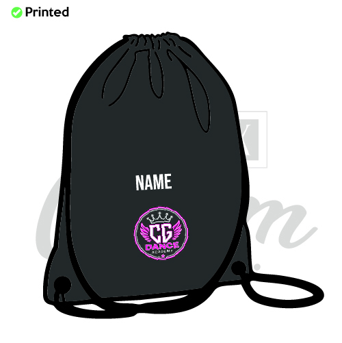 CG DANCE ACADEMY Premium Gymsack